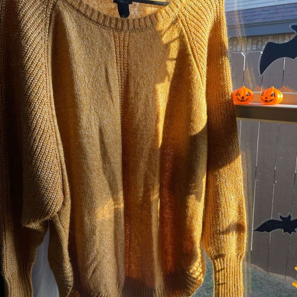 Rue 21 mustard yellow fall sweater - Picture 14 of 16